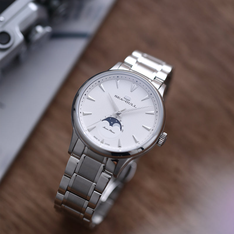 Seagull on sale moonphase watch