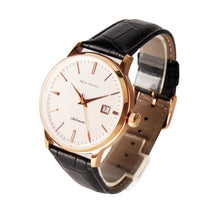 Load image into Gallery viewer, Seagull Stainless Steel Rose Gold PVD Coated Bezel Water Resistant Self Wind Automatic Mechanical Men&#39;s Watch D519.101