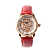 Load image into Gallery viewer, Seagull Skeleton Dial Rhinestones Gold Case Women Wristwatch Luminous Hands Lady Self Wind Automatic Watch 719.403LK